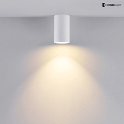 Downlight CAN IP44 cylindrique, rigide GU10 IP44, blanche gradable