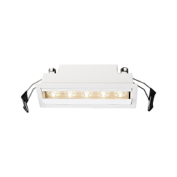 Apparecchio da incasso a soffitto CETI 5 corrente costante IP20, Satinato, Bianco dimmerabile