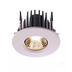 LED Deckeneinbauleuchte COB 86 IP65 rund, stromkonstant, 350 mA, 8W, 2700K, wei