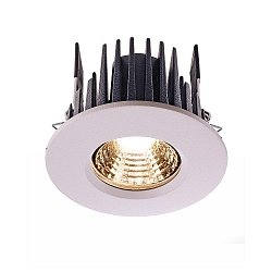 LED Deckeneinbauleuchte COB 68 IP65 rund, stromkonstant, 350mA, 8W, 4200K, wei