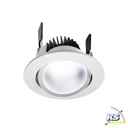 LED Deckeneinbauleuchte COB 68 CCT, 8W, 24V, 65, 250cm-6500K, IP20, wei