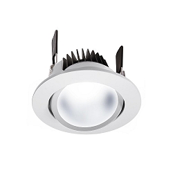 Apparecchio da incasso a soffitto COB 95 CCT CCT Switch IP20, Satinato, Bianco dimmerabile