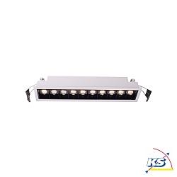KapegoLED recessed ceiling luminaire CETI 10, current constant, 28-29V DC, 700 mA, 20W, 2900K, matt white