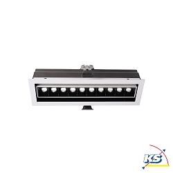 KapegoLED recessed ceiling luminaire CETI 10 Adjust, current constant, 28-29V DC, 700 mA, 20W, matt white, warm white