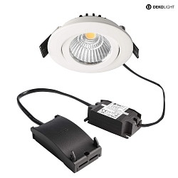 ceiling recessed luminaire DIONE voltage constant IP20, white dimmable