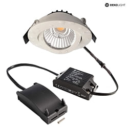 ceiling recessed luminaire DIONE IP44/IP20 IP20 |IP44, white dimmable