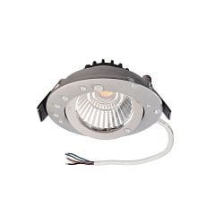 recessed spotlight DIONE swivelling IP20 | IP44, light grey dimmable