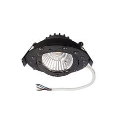 recessed spotlight DIONE swivelling IP20 | IP44, black dimmable