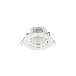 recessed spotlight SURTUR TILT 68 swivelling, Dim-To-Warm IP20 | IP44, white dimmable