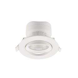 recessed spotlight SURTUR TILT 83 swivelling, Dim-To-Warm IP20 | IP44, white dimmable