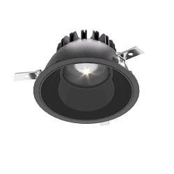 recessed spotlight TARVOS 240 IP20, black 