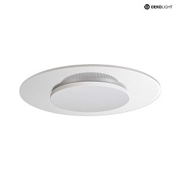 LED Ceiling luminaire ZANIAH 29, 12W, 3000K, IP20, dimmable, white