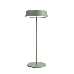 Lampe de table MIRAM IP54, vert, d�gager, transparent gradable