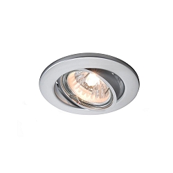 Apparecchio da incasso a soffitto 68er girevole GU5.3 / MR16 IP20, Argento opaco