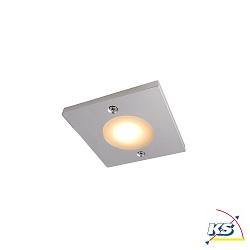LED furniture luminaire fINE I, 12V DC, 3W, 3000K, matt silver
