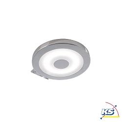 Furniture luminaire MIRROR ROUND, 12V DC, 4.3W, 120, 4000K, silver / chrome