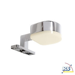 LED furniture luminaire GIENAH, 3.2W, 3000K, 180, dimmable, silver chrome