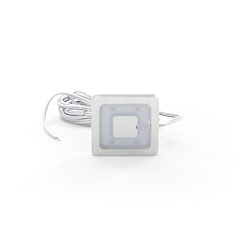 Luminaires pour meuble PATY angulaire IP20, argent