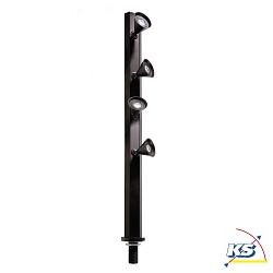 LED display luminaire KARVA IV, 24V DC, 4.8W, 6000K, black