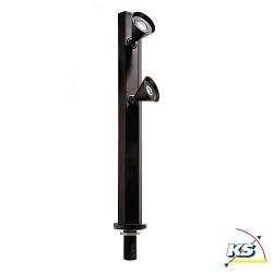 LED display luminaire KARVA II, 24V DC, 2.4W, 6000K, black