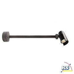 Outdoor LED luminaire KEID LED display luminaire, 10W, 3000K, 45, IP65, dark grey