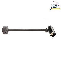 LED display luminaire KEID, IP65, 20W 3000K 1350lm 45, dark grey