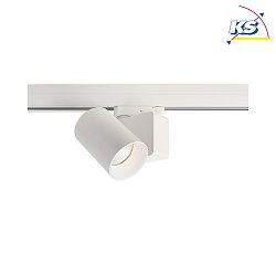 Projecteur triphas NIHAL MINI adaptateur triphas inclus IP20, blanche gradable