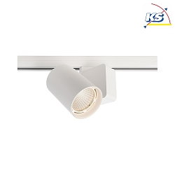 Projecteur triphas NIHAL adaptateur triphas inclus IP20, blanche gradable