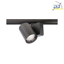 LED 3-Phasen-Strahler NIHAL, 30W 4000K 2860lm 33, dimmbar, Schwarz