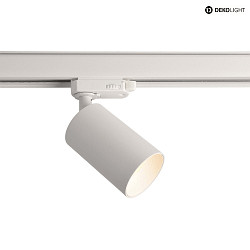 3-phase spot cAN, 220-240V AC / 50-60Hz, GU10 LED max. 7.5W, rotatable and pivotable, white