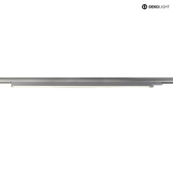 Luminaire triphas LINEAR 100 II rigide, constante de tension, avec adaptateur IP20, mat, laiteux, argent 