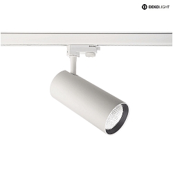 Projecteur triphas HORUS IP20, blanc mat