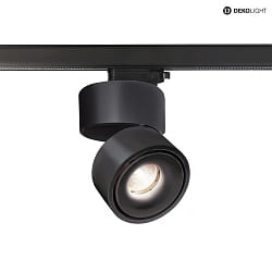3-phase spot UNI II TILT incl. 3-phase adapter, incl. driver, cardanic swivelling IP20, deep black dimmable