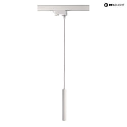 Faretto trifase SLIM UGR < 19 IP20, trasparente, bianco traffico