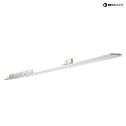 3-phase luminaire LINEAR PRO TILT IP20, traffic white 
