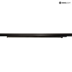 3-phase luminaire LINEAR 100 IP20, mat, graphite black 