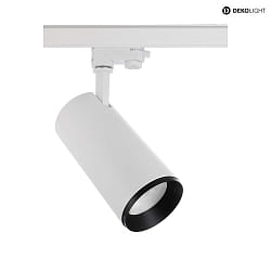 3-phase spot LUCEA TILT IP20, traffic white dimmable