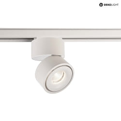 1-phase spot UNI II MINI TILT incl. 1-phase adapter, incl. driver, cardanic swivelling IP20, white dimmable
