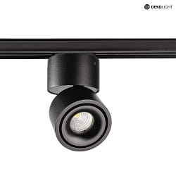 1-phase spot UNI II MINI TILT incl. 1-phase adapter, incl. driver, cardanic swivelling IP20, deep black dimmable