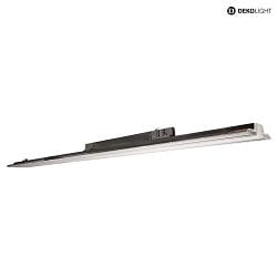 LED 3-Phasen-Leuchte LINEAR PRO FOLD, IP20, 150cm, CRi >90, starr, DALI steuerbar, 50W 4000K 7500lm, schwarz