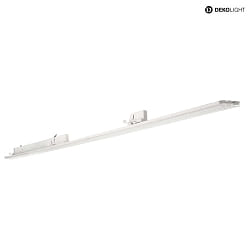 LED 3-Phasen-Leuchte LINEAR PRO TILT, IP20, 150cm, CRi >90, UGR <19, schwenkbar, DALI steuerbar, 50W 3000K 8000lm, wei