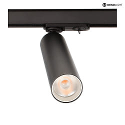 1-phase spot SLIM DIM adjustable, UGR < 19 IP20, deep black dimmable