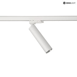 3-phase spot SLIM cylindrical, adjustable, UGR < 19 IP20, white dimmable