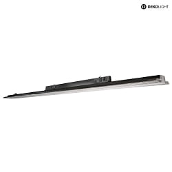 3-phase luminaire LINEAR PRO FOLD DALI rigid, DALI controllable IP20, black dimmable
