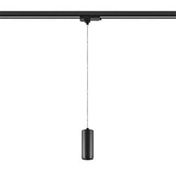 3-phase pendant luminaire LUCEA 10 DALI controllable IP20, black dimmable