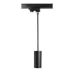 Lampada a sospensione trifase CAN 150 GU10 IP20, nero dimmerabile