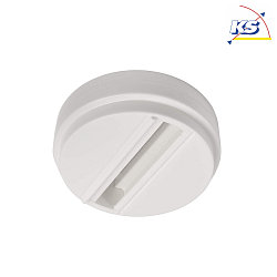 Accessories for 3-phase track system D LINE - surface adapter for luminaires, 220-240V AC / 50-60Hz, white