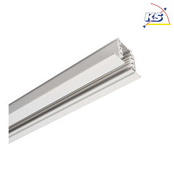3-phase track D LINE with wing, recessed mounting, 220-240V AC / 50-60Hz, 200cm, white