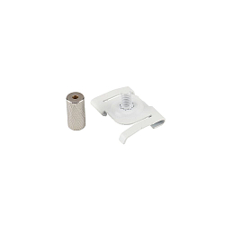 3-Phasen Schnellmontageklammer D LINE/DALI Rasterdecken f�r Seilabh�ngung Mini, wei�