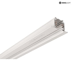 3-phase recessed track D LINE/DALI 200CM, white